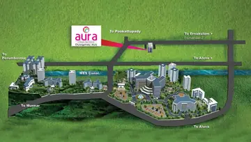Location of Lifestyle Aura Apartments - Image 66863