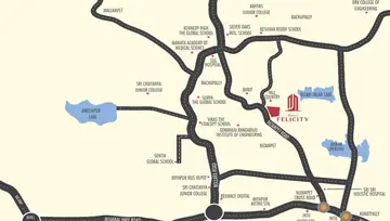 Location of Pavani Felicity - Image 66964