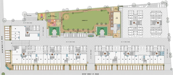 Master Plan of Himalaya Falaknuma in Juhapura, Ahmedabad - Image 68683