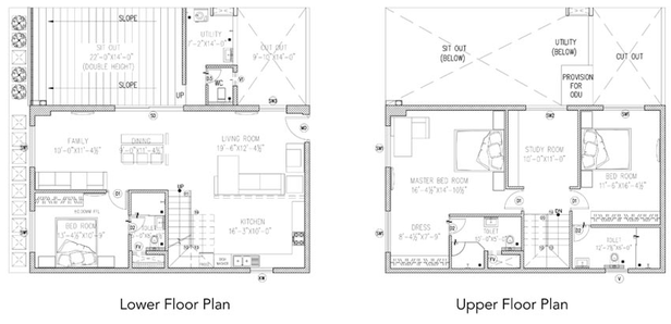 3 BHK Duplex in Pooja Magic Breeze in Narsingi, Hyderabad - Image 563289