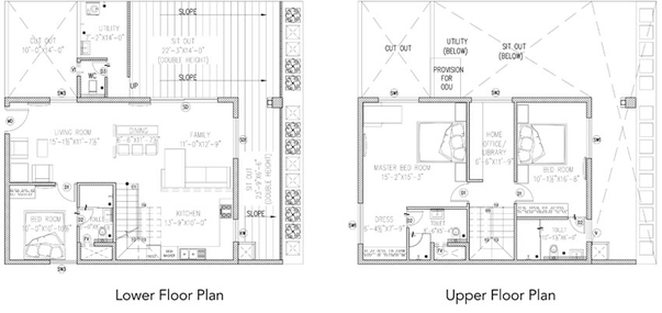 3 BHK Duplex in Pooja Magic Breeze in Narsingi, Hyderabad - Image 563288