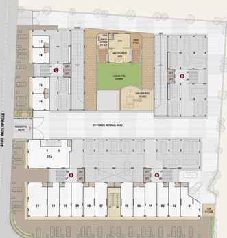Master Plan of Himalaya Pinnacle in Chandkheda, Ahmedabad - Image 68204