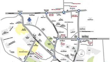 Location of SMR Vinay Iconia Phase 5 - Image 66689