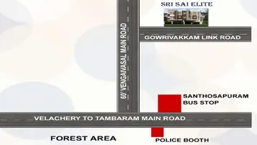 Location of Vijay Sri Sai Elite - Image 67690