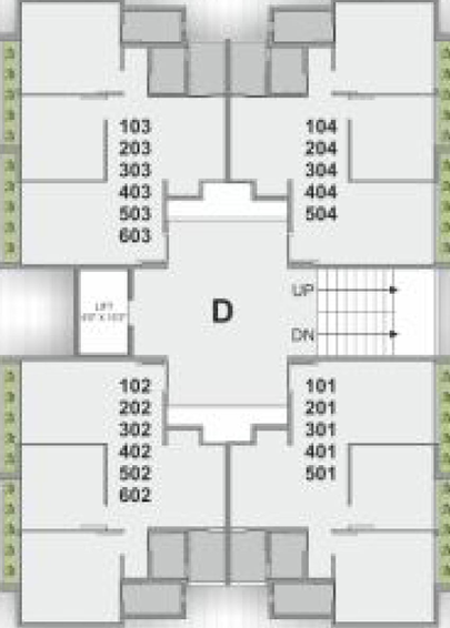 Floor Plan of Parmeshwar 8 in Chandkheda, Ahmedabad - Image 68213