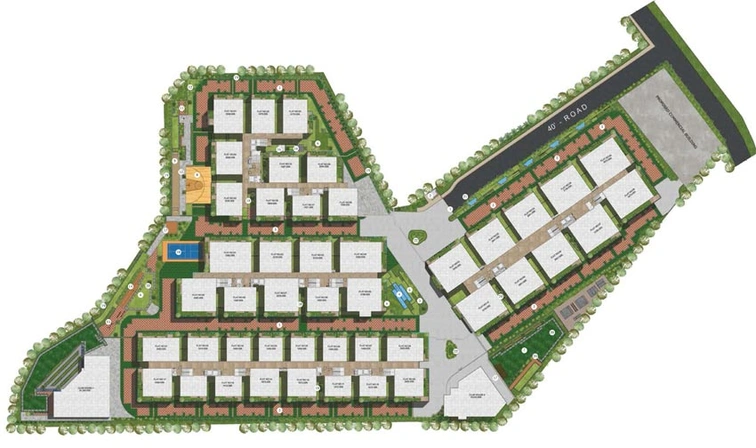 Master Plan of Sunshine Destino in Financial District, Hyderabad - Image 66389