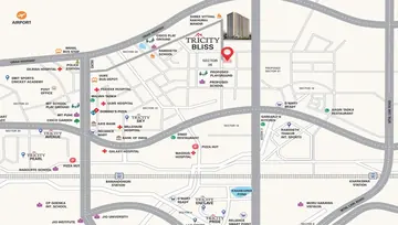 Location of Tricity Bliss - Image 66395