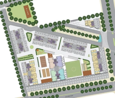 Master Plan of Laxmi Eternia in Narolgam, Ahmedabad - Image 69037