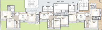 Floor Plan of Tricity Eros in Kharghar, Navi Mumbai - Image 66405