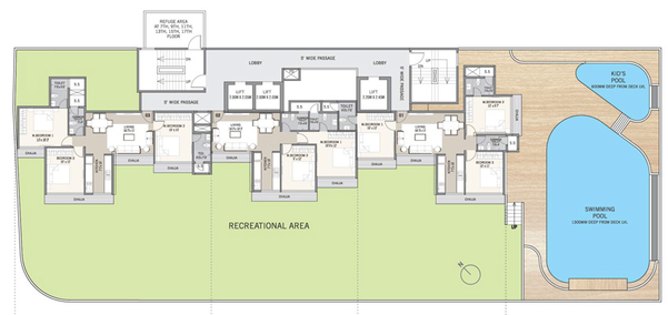 Master Plan of Tricity Eros in Kharghar, Navi Mumbai - Image 66406