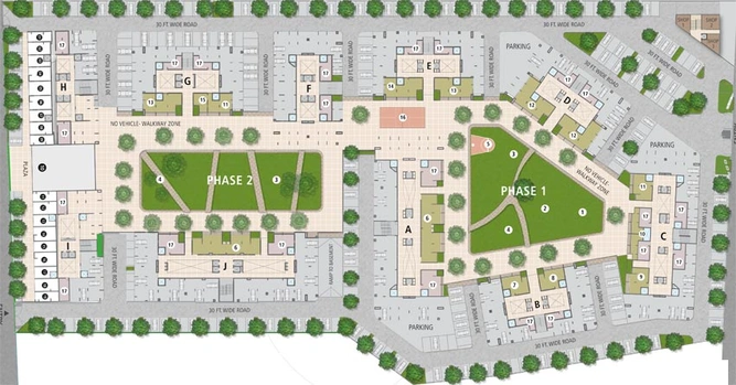 Master Plan of Laxmi Nivas in Vatva, Ahmedabad - Image 69050