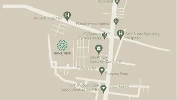 Location of Manbhum Home Tree - Image 66310