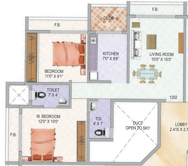 2 BHK Flat in Tricity Sky in Ulwe, Navi Mumbai - Image 561931