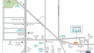 Location of Empire Skypark - Image 68440