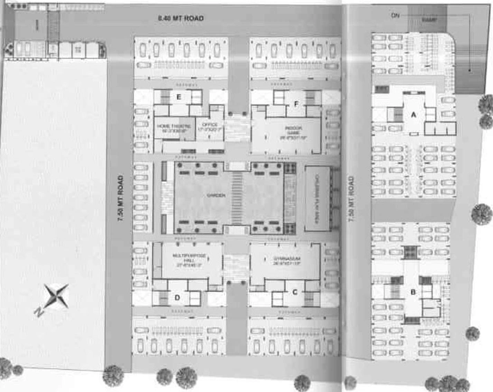 Master Plan of Satkar Premium in Nava Naroda, Ahmedabad - Image 68747
