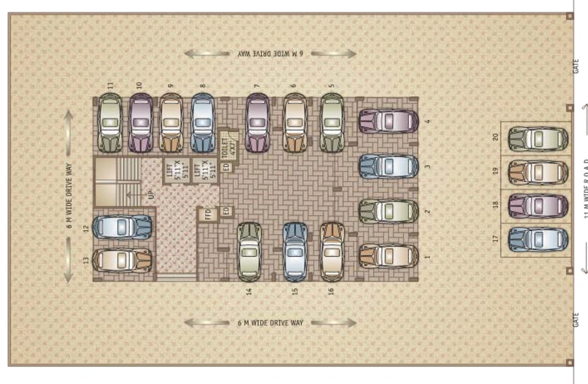 Master Plan of Tricity Symphony in Kharghar, Navi Mumbai - Image 66651