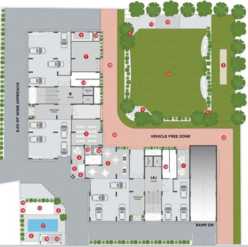 Master Plan of Siddhi Arohi Avinya in Jodhpur Village, Ahmedabad - Image 68597