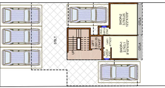 Master Plan of Dubey Gayatri Villa in Panvel, Navi Mumbai - Image 66343