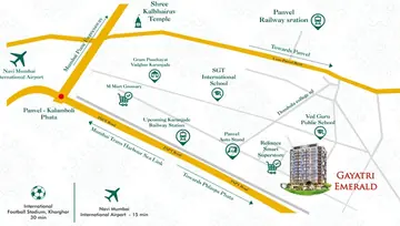 Location of Dubey Gayatri Emerald - Image 66412