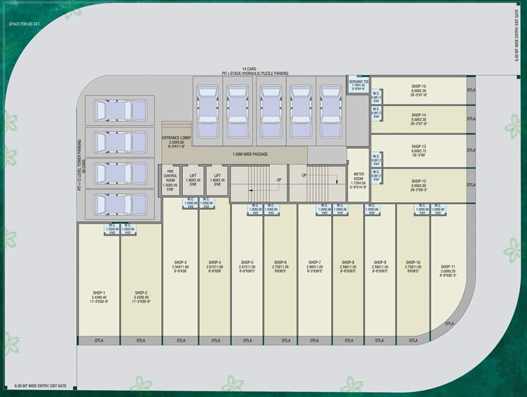 Master Plan of Dubey Gayatri Emerald in Panvel, Navi Mumbai - Image 66414