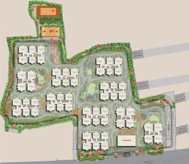 Master Plan of Om Sree Prithvi in Secunderabad, Hyderabad - Image 67083