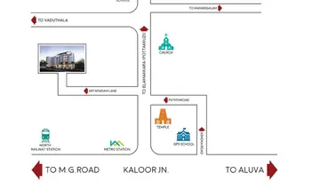 Location of Vithayathil The Metropole - Image 66904