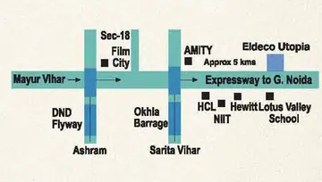Location of Eldeco Utopia Sylvan View - Image 67480