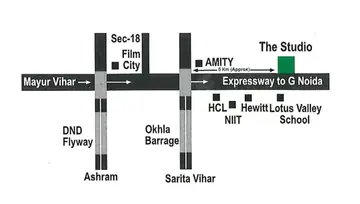Location of Eldeco The Studio - Image 67475