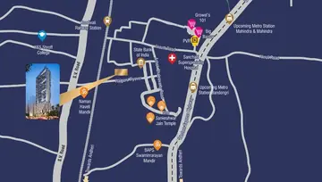 Location of Mahaveer Solitaire Edge - Image 22609