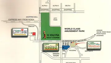 Location of Eldeco Green Meadows - Image 67599
