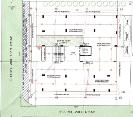 Master Plan of Daga Anand Residency in Maninagar, Ahmedabad - Image 68526