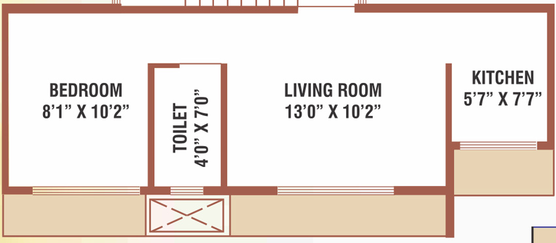 1 BHK Flat in Shivesh Aura in Ulwe, Navi Mumbai - Image 566438