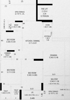 3 BHK Flat in Adani Augusta in Tragad, Ahmedabad - Image 569349