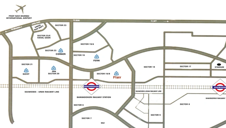 Location of Divine Flair in Ulwe, Navi Mumbai - Image 67397