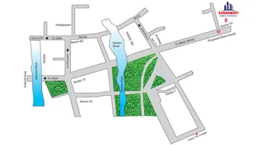 Location of Saraswati Embassy - Image 67636