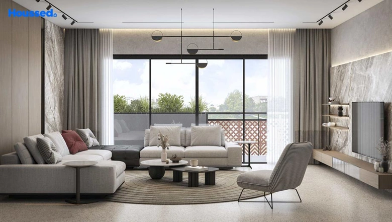 Sample Apartment of 7th Heaven Earth Eleanor in South Bopal, Ahmedabad - Image 68387
