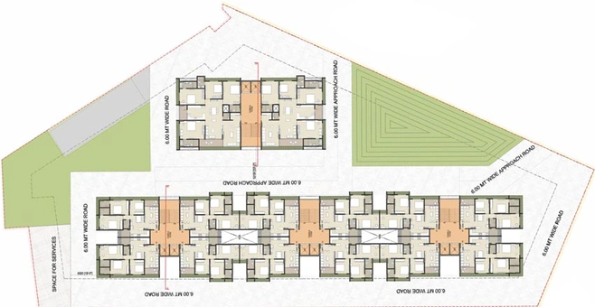 Master Plan of Art Shree Vishnudhara Essence in Thaltej, Ahmedabad - Image 68518