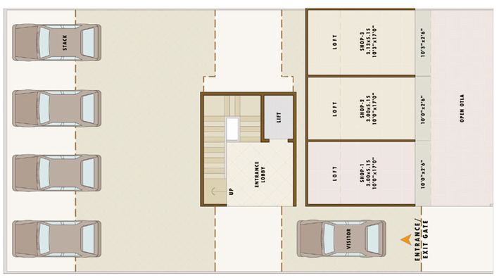 Master Plan of Ganesha Sai Aashray in Ulwe, Navi Mumbai - Image 67392