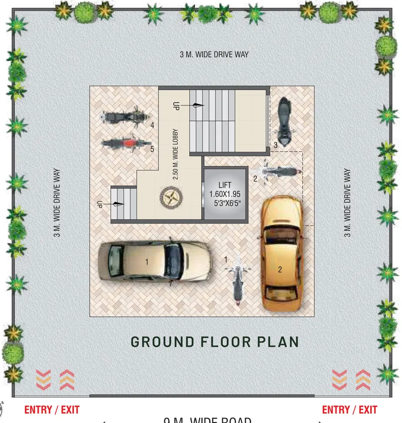 Master Plan of Ganesha Joy 33 in Ulwe, Navi Mumbai - Image 67385