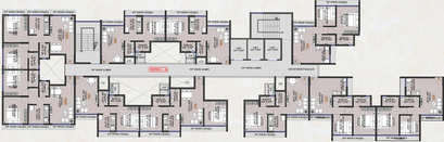 Floor Plan of Gami Tiara in Taloja, Navi Mumbai - Image 67377
