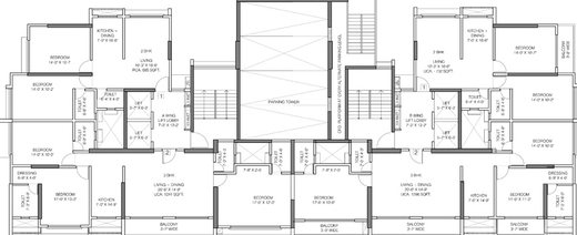 Floor Plan of Asshna Sea Bliss in Andheri West, Mumbai - Image 67130