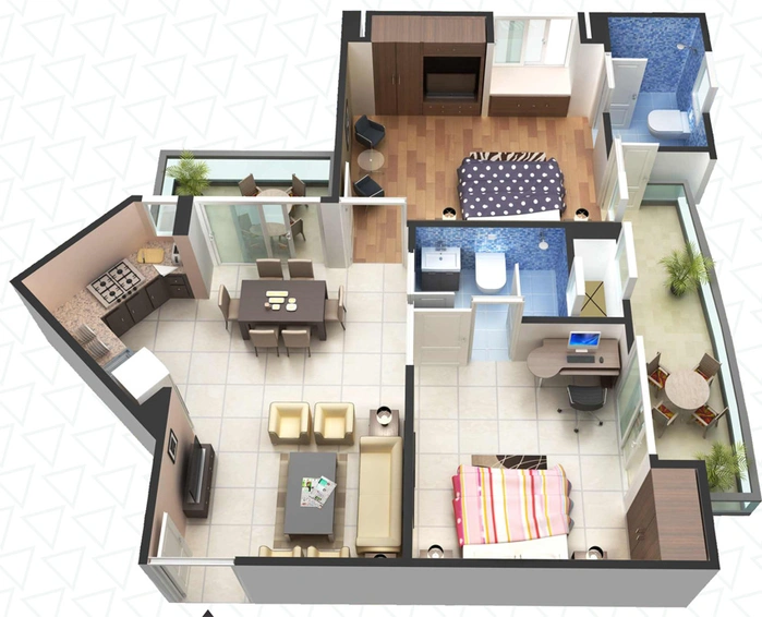 2 BHK Flat in Spacetech Edana in Alpha 1, Greater Noida - Image 711738