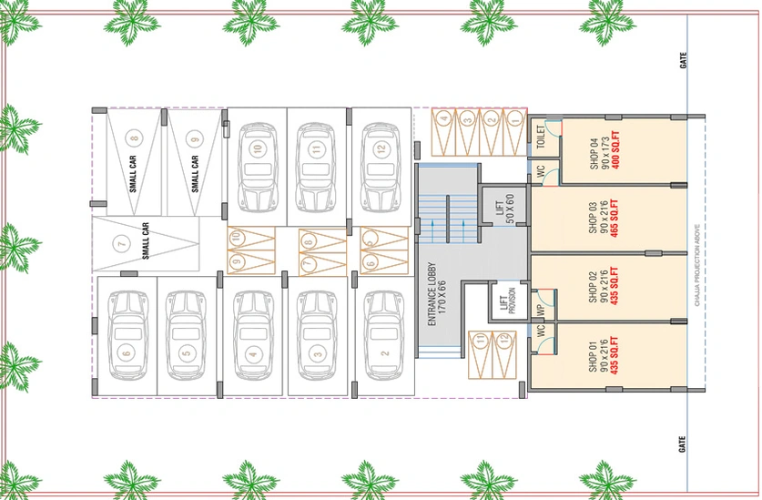 Master Plan of Sandeep Aayushi Pride in Panvel, Navi Mumbai - Image 67370