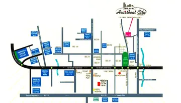 Location of Amrapali Heartbeat City - Image 67491