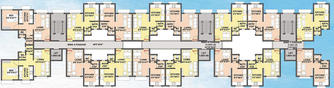 Floor Plan of Sandeep Kedardham in Panvel, Navi Mumbai - Image 67149