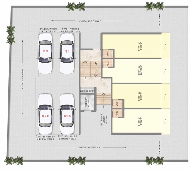 Master Plan of Sandeep White Square in Ulwe, Navi Mumbai - Image 67363