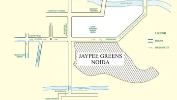 Location of Jaypee Greens Imperial Court - Image 67165