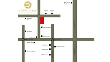 Location of Atman Capital Hills - Image 68697
