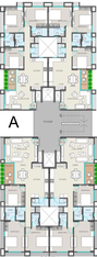 Floor Plan of RAR Parkview One in Naranpura, Ahmedabad - Image 68624