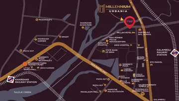 Location of Millennium Urbania - Image 67340